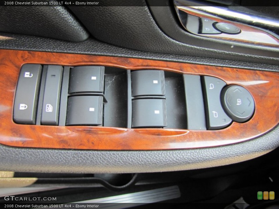 Ebony Interior Controls for the 2008 Chevrolet Suburban 1500 LT 4x4 #53842146