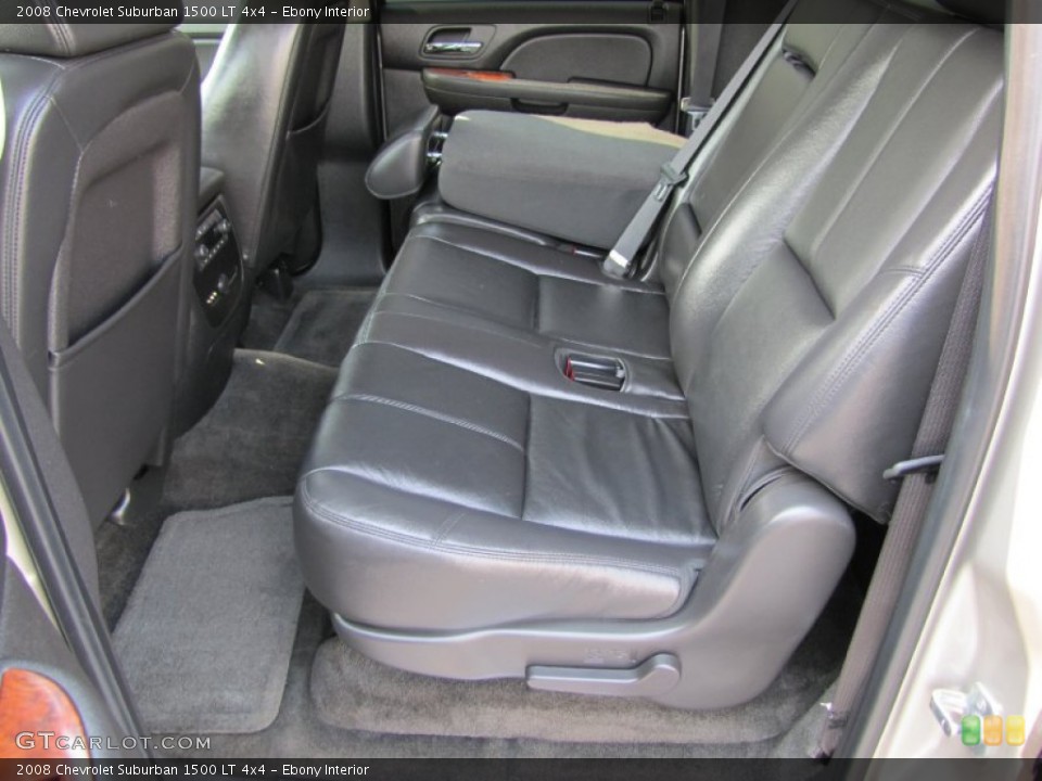 Ebony Interior Photo for the 2008 Chevrolet Suburban 1500 LT 4x4 #53842234