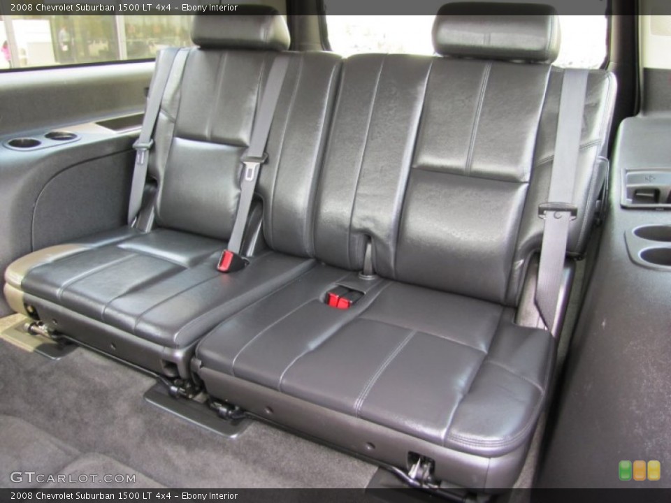 Ebony Interior Photo for the 2008 Chevrolet Suburban 1500 LT 4x4 #53842252