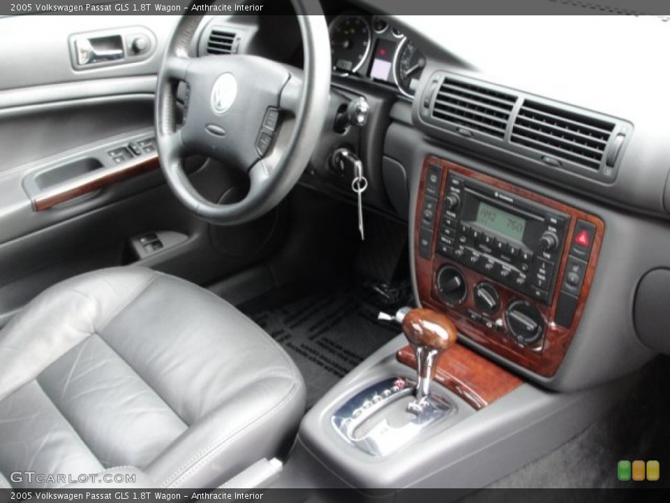 Anthracite Interior Photo for the 2005 Volkswagen Passat GLS 1.8T Wagon #53842293