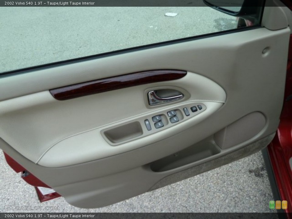 Taupe/Light Taupe Interior Door Panel for the 2002 Volvo S40 1.9T #53842632