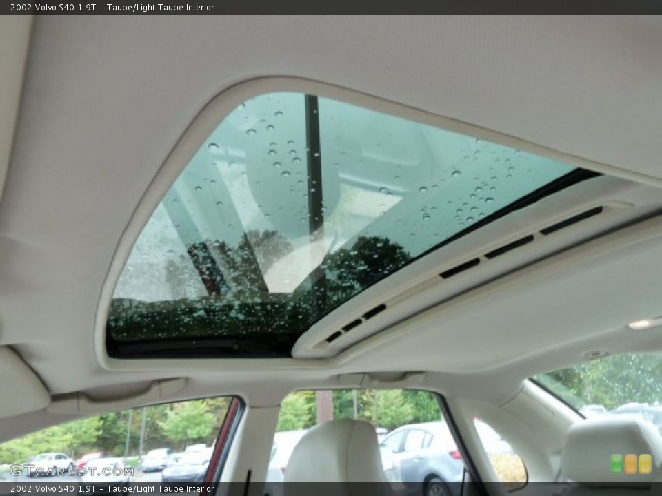 Taupe/Light Taupe Interior Sunroof for the 2002 Volvo S40 1.9T #53842636