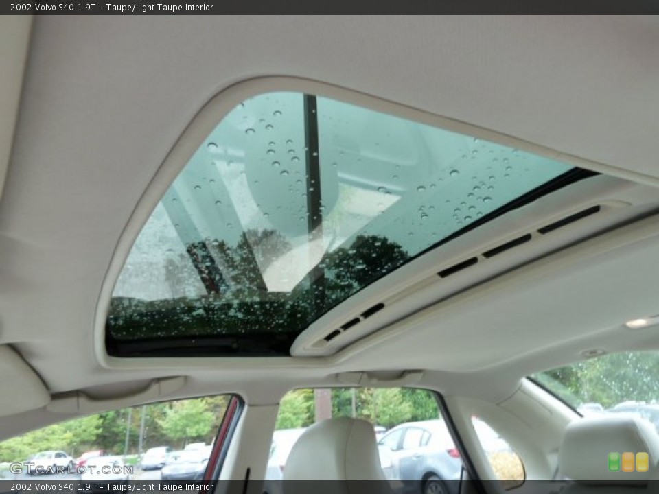 Taupe/Light Taupe Interior Sunroof for the 2002 Volvo S40 1.9T #53842636