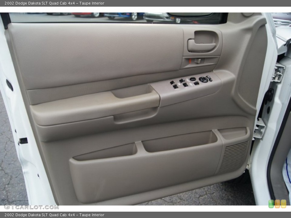 Taupe Interior Door Panel for the 2002 Dodge Dakota SLT Quad Cab 4x4 #53844327