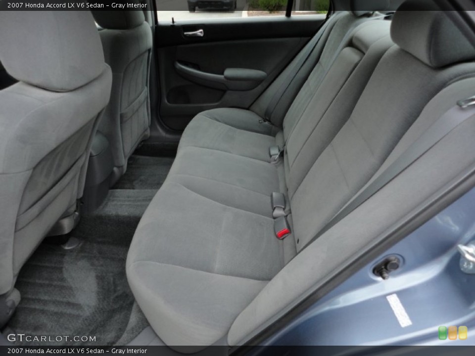 Gray Interior Photo for the 2007 Honda Accord LX V6 Sedan #53844759
