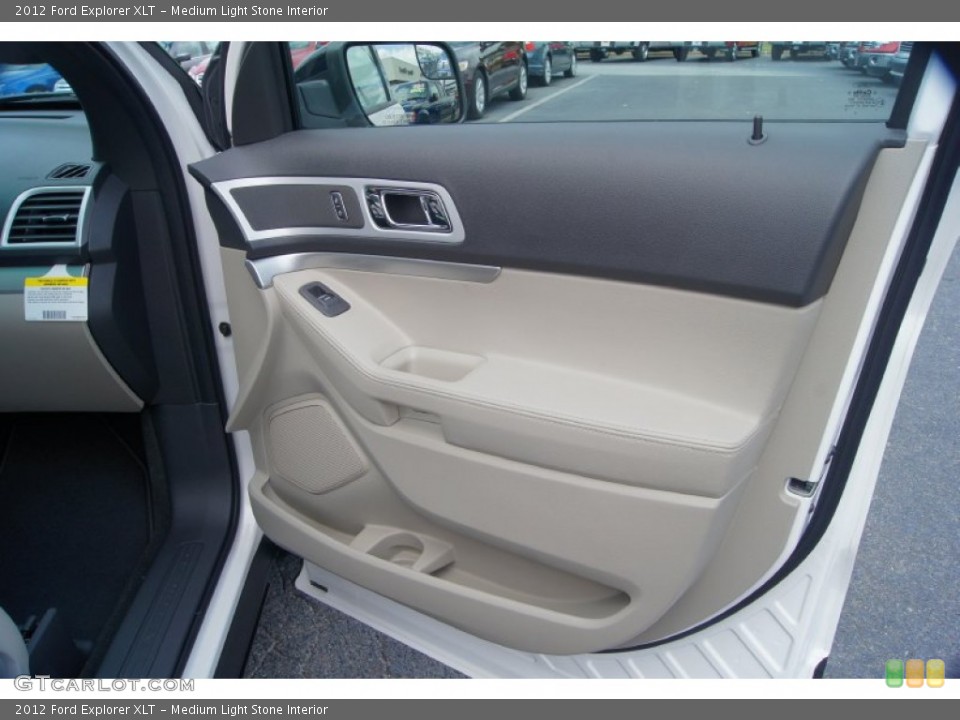 Medium Light Stone Interior Door Panel for the 2012 Ford Explorer XLT #53845107