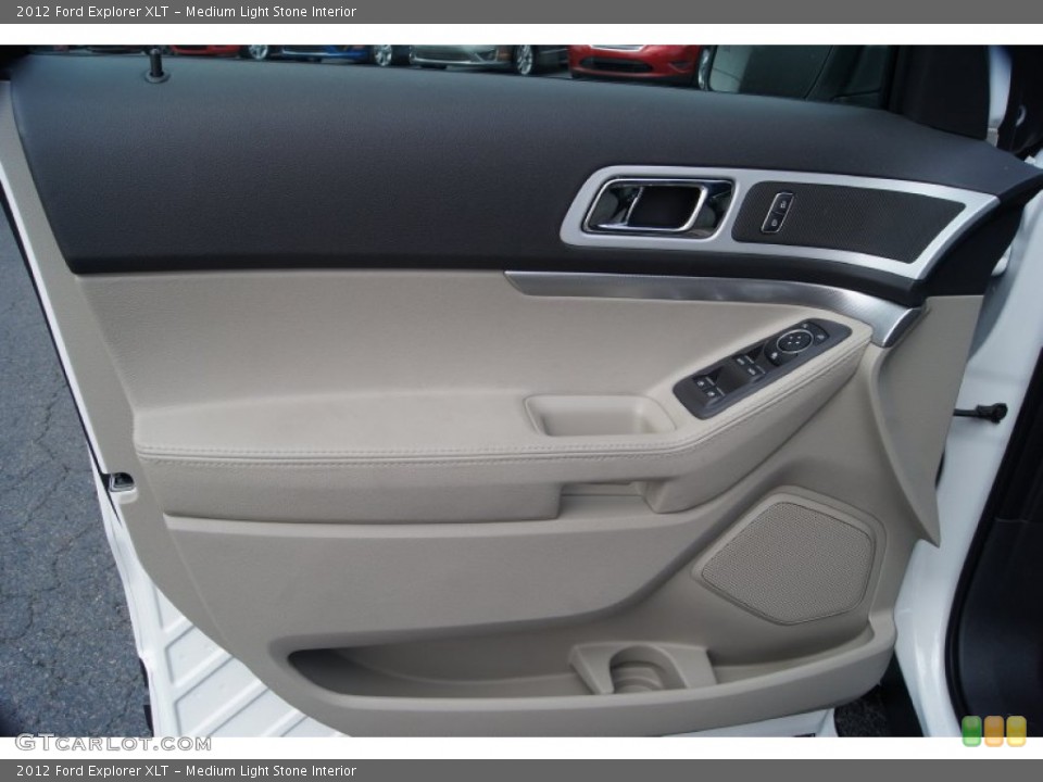 Medium Light Stone Interior Door Panel for the 2012 Ford Explorer XLT #53845161