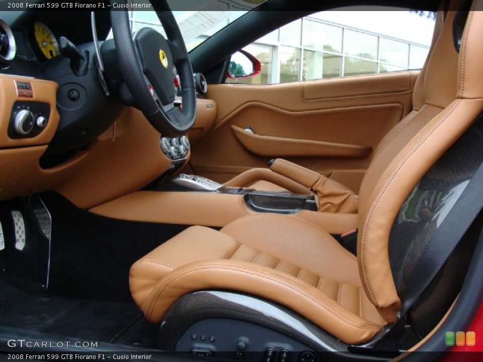 Cuoio Interior Photo for the 2008 Ferrari 599 GTB Fiorano F1 #53846175