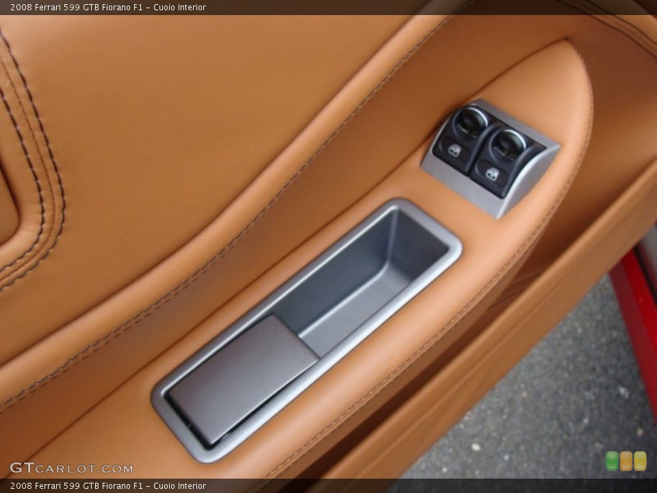 Cuoio Interior Controls for the 2008 Ferrari 599 GTB Fiorano F1 #53846193
