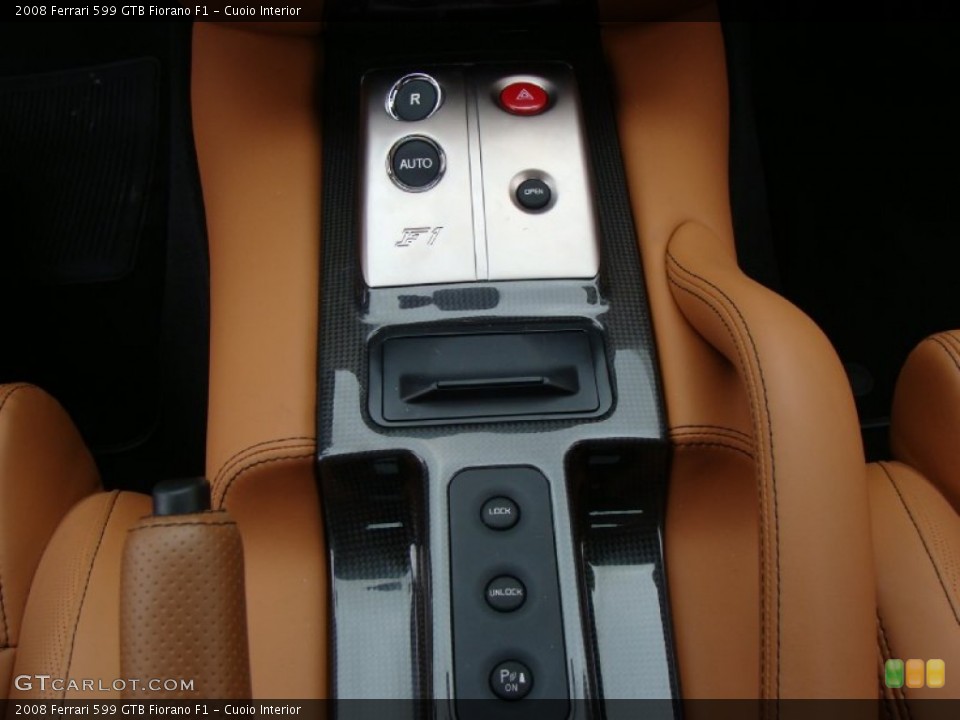 Cuoio Interior Controls for the 2008 Ferrari 599 GTB Fiorano F1 #53846256