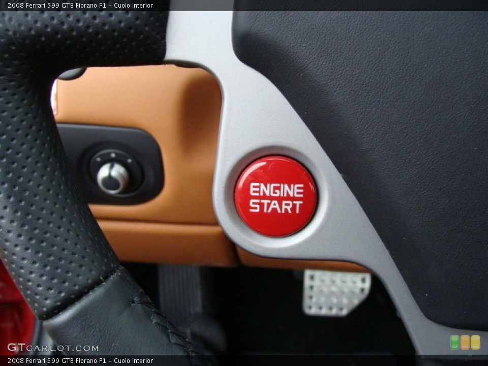 Cuoio Interior Controls for the 2008 Ferrari 599 GTB Fiorano F1 #53846265