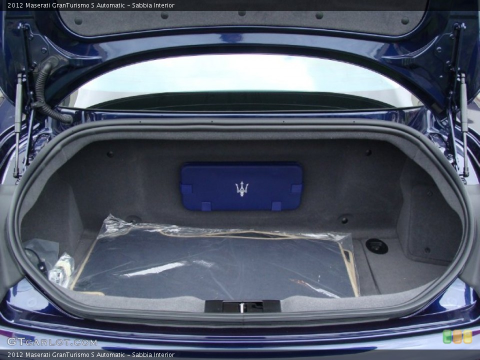 Sabbia Interior Trunk for the 2012 Maserati GranTurismo S Automatic #53846382