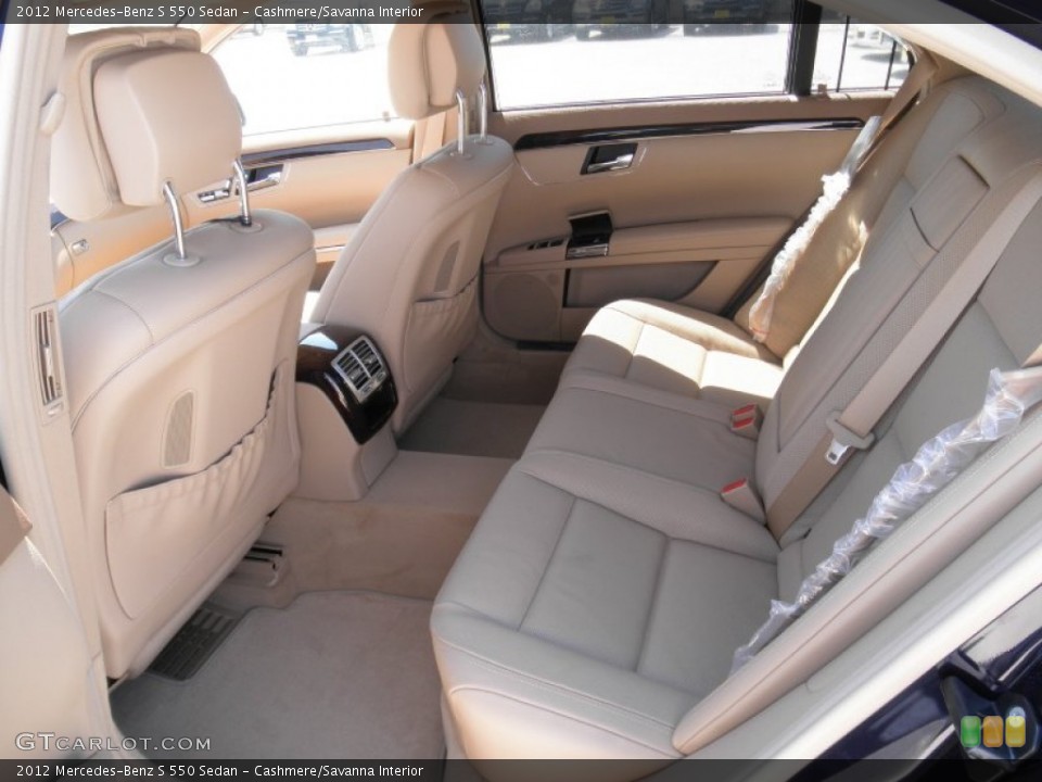 Cashmere/Savanna Interior Photo for the 2012 Mercedes-Benz S 550 Sedan #53847105
