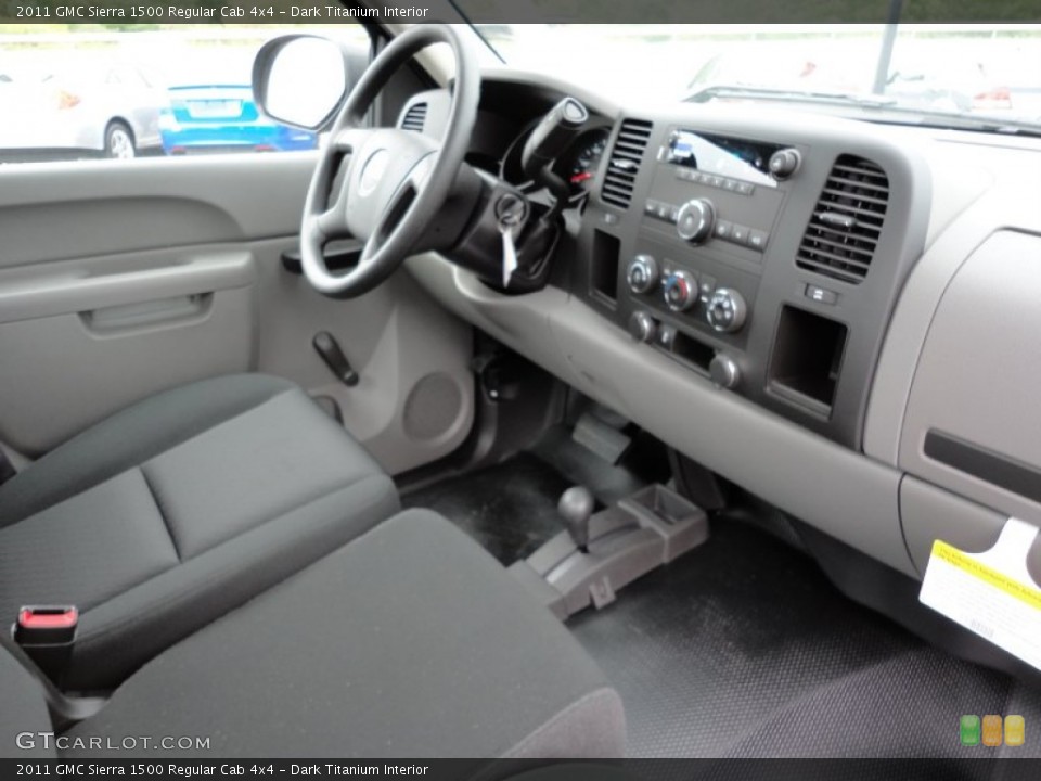 Dark Titanium Interior Photo for the 2011 GMC Sierra 1500 Regular Cab 4x4 #53848617