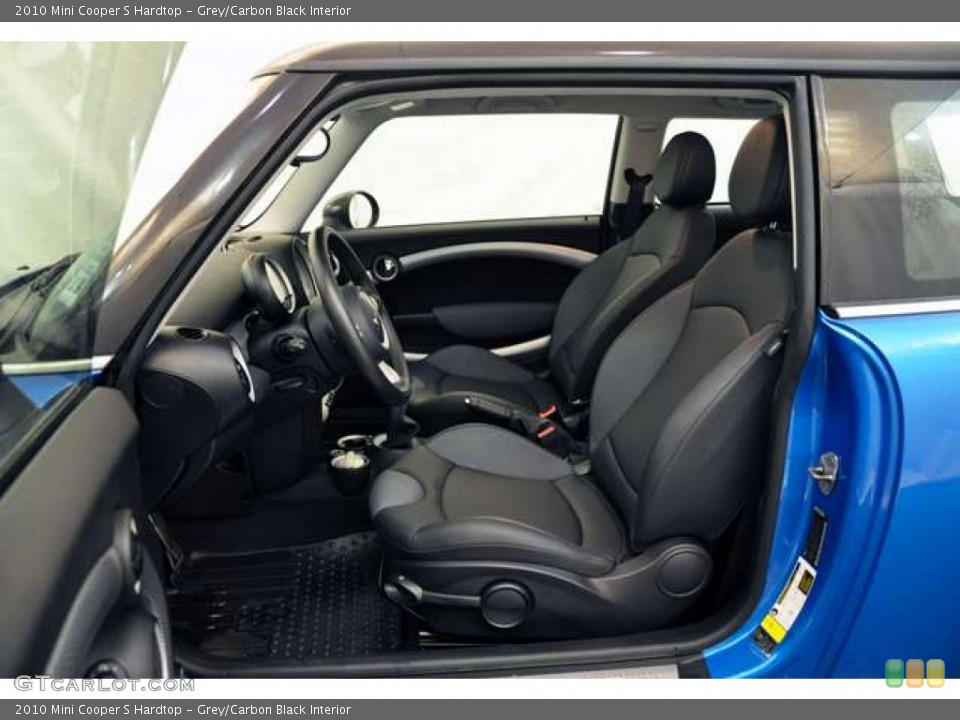 Grey/Carbon Black Interior Photo for the 2010 Mini Cooper S Hardtop #53849286