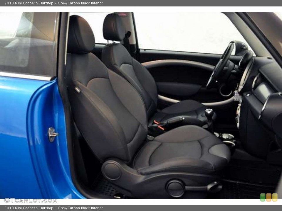 Grey/Carbon Black Interior Photo for the 2010 Mini Cooper S Hardtop #53849349