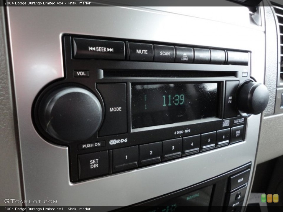 Khaki Interior Audio System for the 2004 Dodge Durango Limited 4x4 #53849364