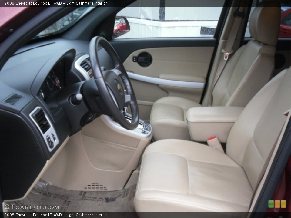 Light Cashmere Interior Photo for the 2008 Chevrolet Equinox LT AWD #53849967