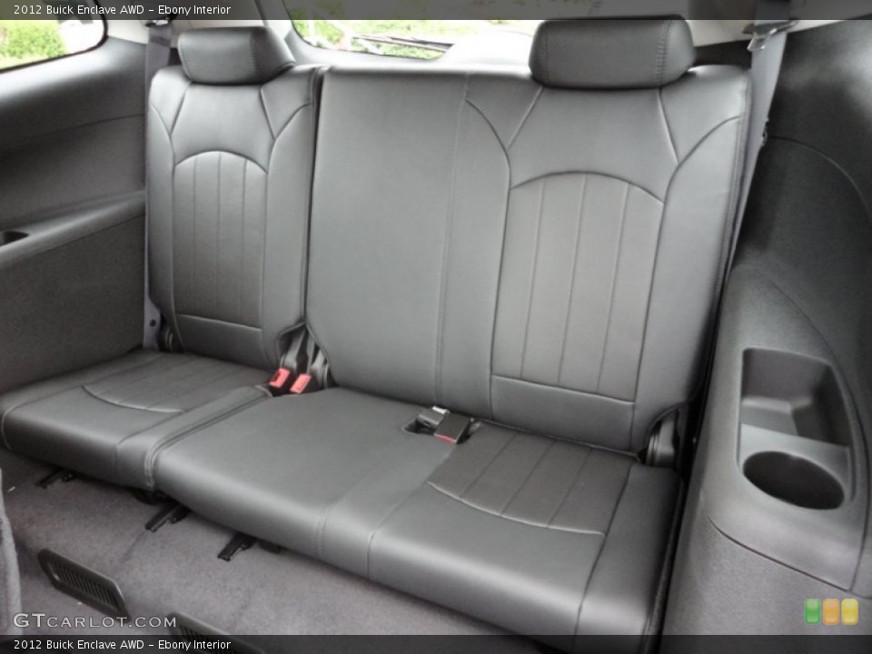 Ebony Interior Photo for the 2012 Buick Enclave AWD #53850047