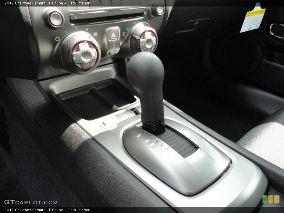 Black Interior Transmission for the 2012 Chevrolet Camaro LT Coupe #53851668
