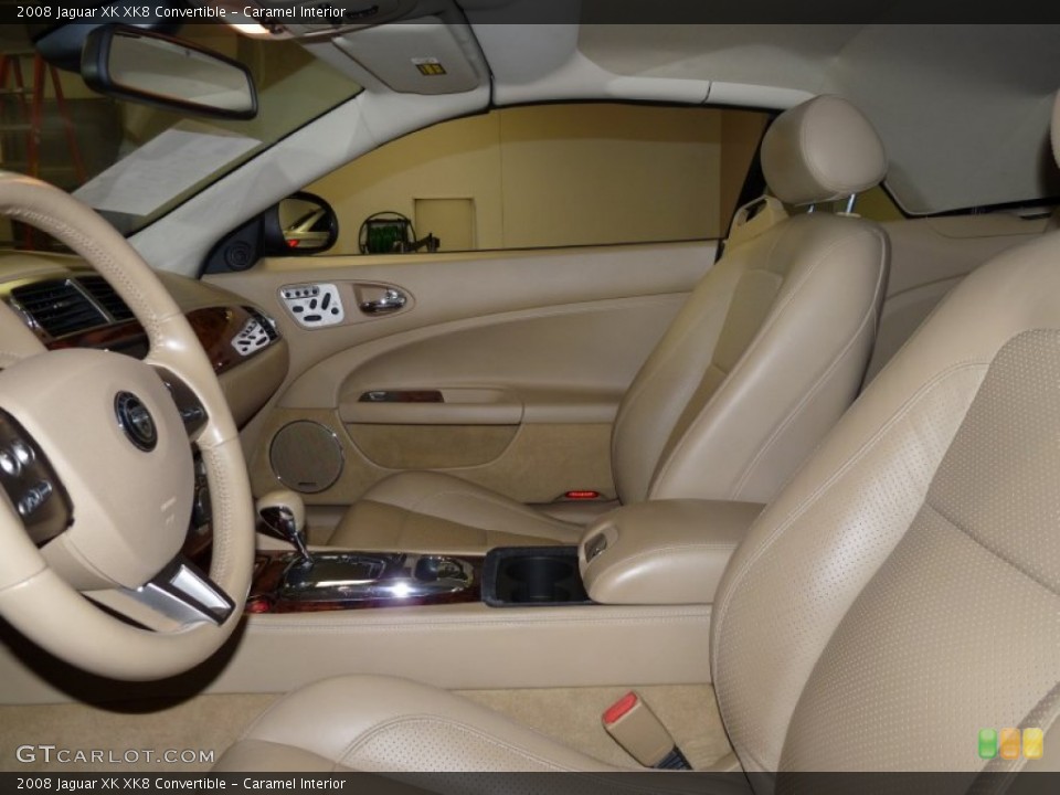 Caramel Interior Photo for the 2008 Jaguar XK XK8 Convertible #53852766