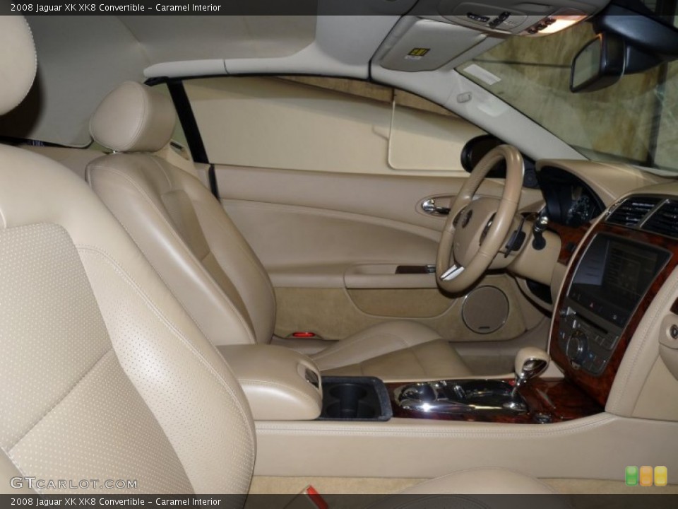 Caramel Interior Photo for the 2008 Jaguar XK XK8 Convertible #53852793