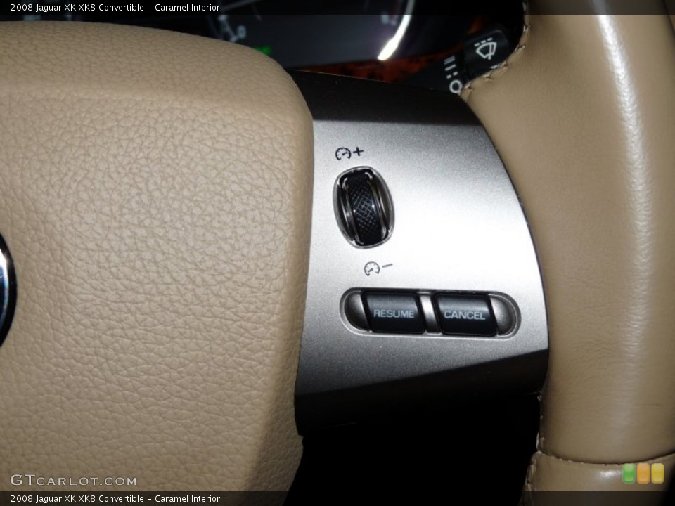 Caramel Interior Controls for the 2008 Jaguar XK XK8 Convertible #53852859