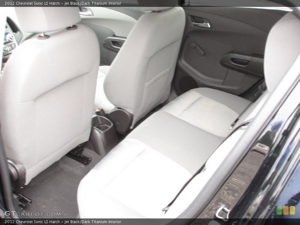 Jet Black/Dark Titanium Interior Photo for the 2012 Chevrolet Sonic LS Hatch #53853471