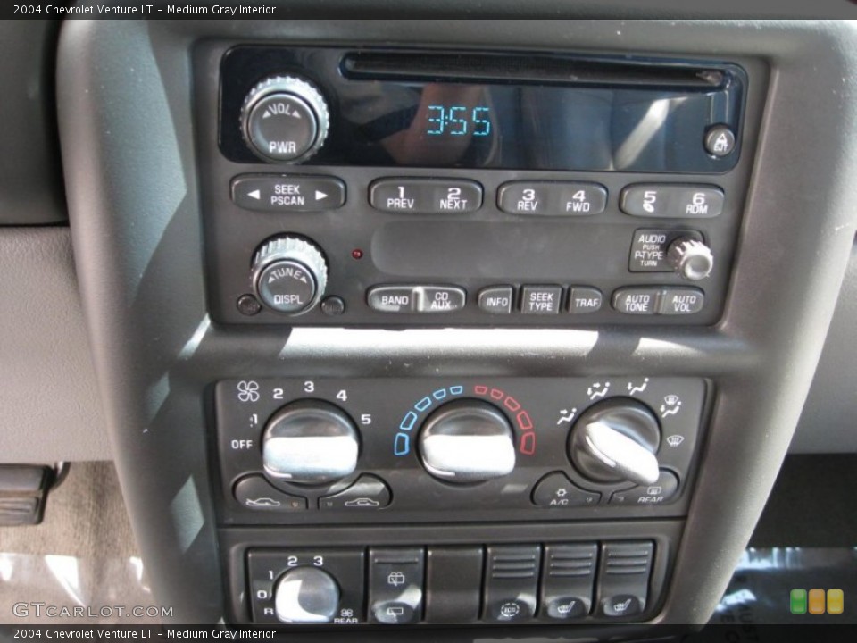 Medium Gray Interior Audio System for the 2004 Chevrolet Venture LT #53854458
