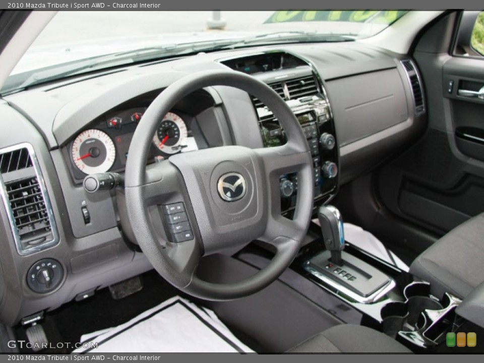 Charcoal Interior Photo for the 2010 Mazda Tribute i Sport AWD #53855109