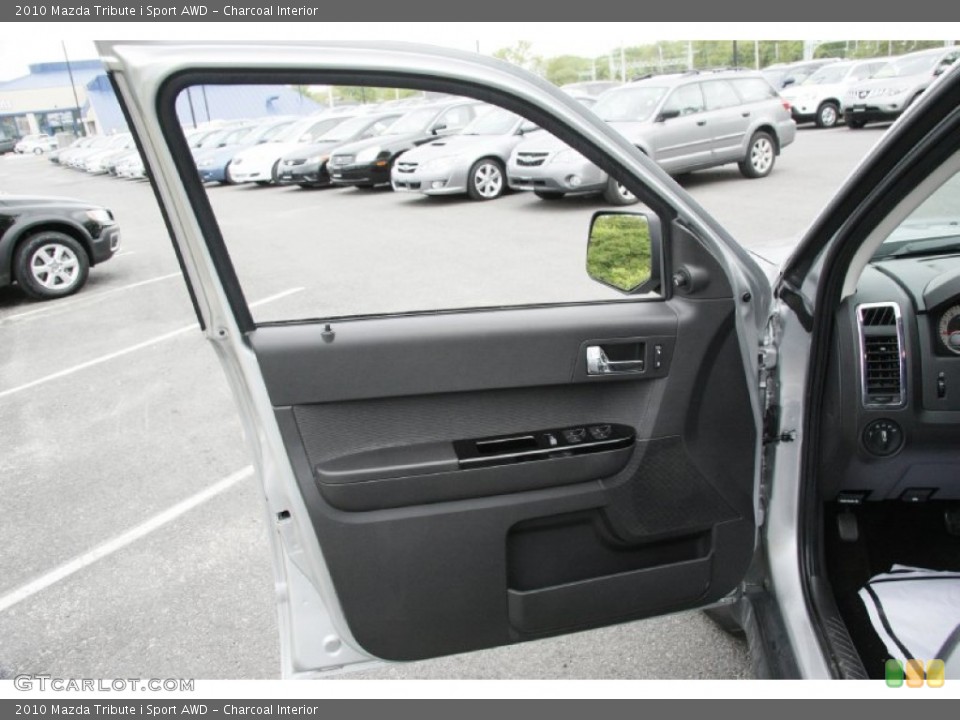 Charcoal Interior Door Panel for the 2010 Mazda Tribute i Sport AWD #53855172