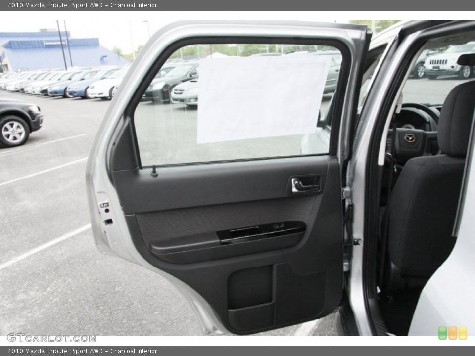 Charcoal Interior Door Panel for the 2010 Mazda Tribute i Sport AWD #53855184