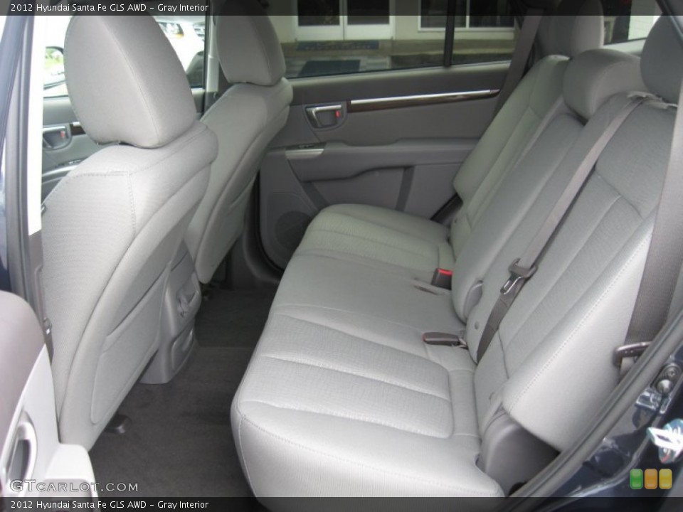 Gray Interior Photo for the 2012 Hyundai Santa Fe GLS AWD #53855484