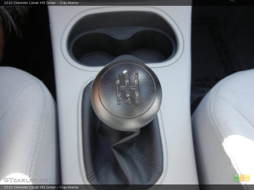 Gray Interior Transmission for the 2010 Chevrolet Cobalt XFE Sedan #53858995