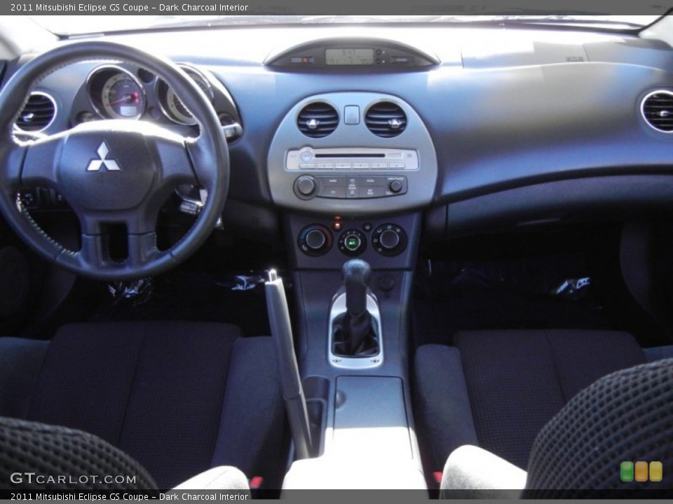 Dark Charcoal Interior Dashboard for the 2011 Mitsubishi Eclipse GS Coupe #53859433