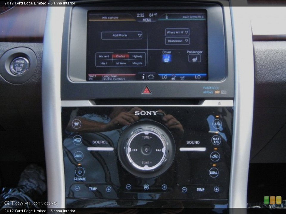 Sienna Interior Controls for the 2012 Ford Edge Limited #53862321