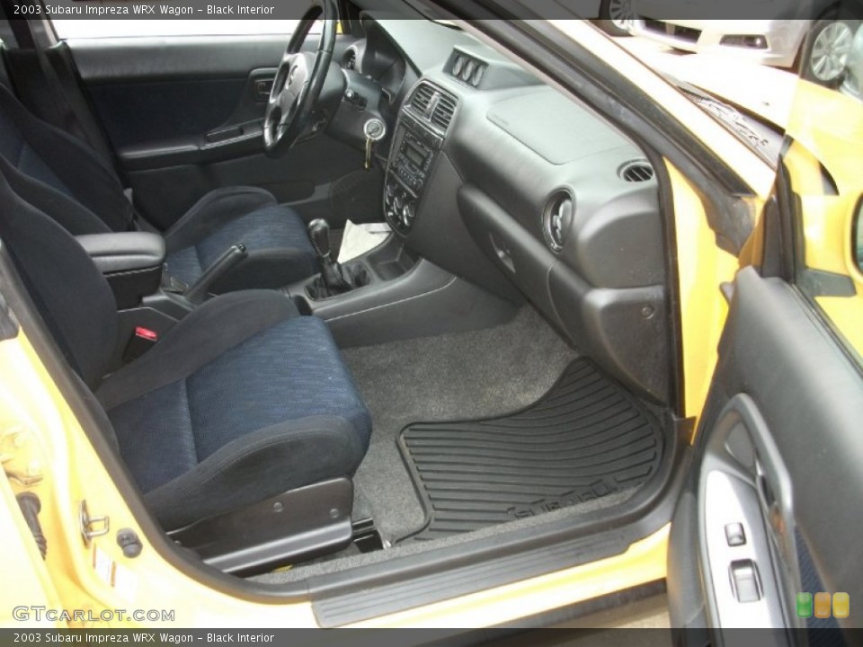 Black Interior Photo for the 2003 Subaru Impreza WRX Wagon #53864941