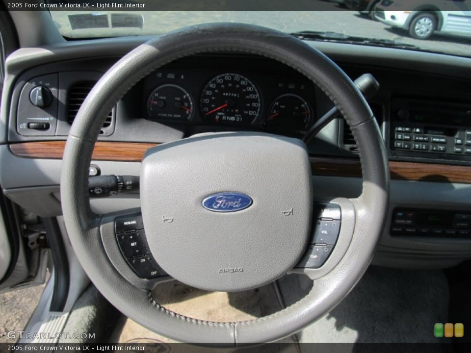 Light Flint Interior Steering Wheel for the 2005 Ford Crown Victoria LX #53865988