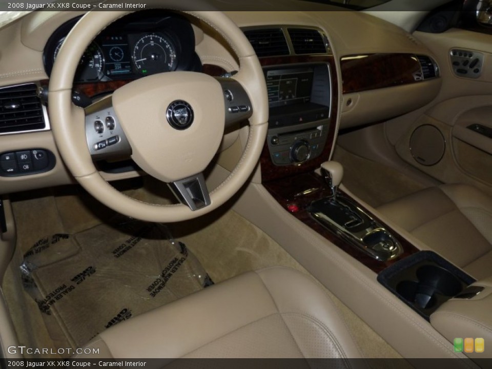 Caramel Interior Dashboard for the 2008 Jaguar XK XK8 Coupe #53866648