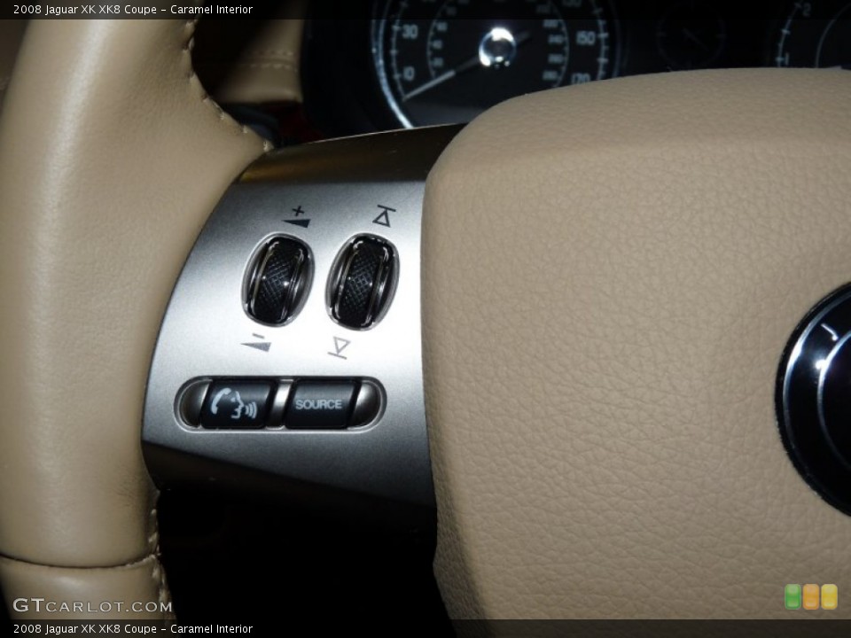 Caramel Interior Controls for the 2008 Jaguar XK XK8 Coupe #53866702