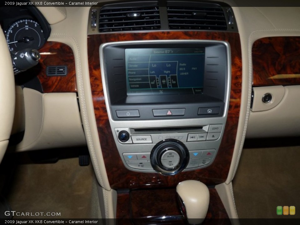 Caramel Interior Controls for the 2009 Jaguar XK XK8 Convertible #53867251