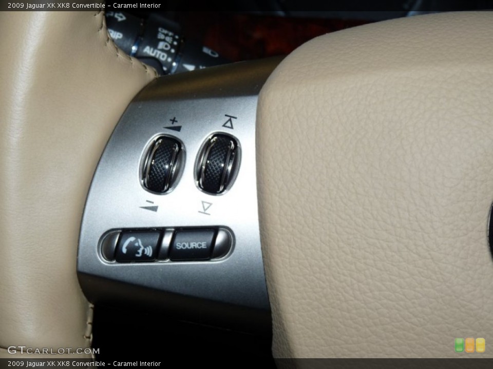 Caramel Interior Controls for the 2009 Jaguar XK XK8 Convertible #53867278