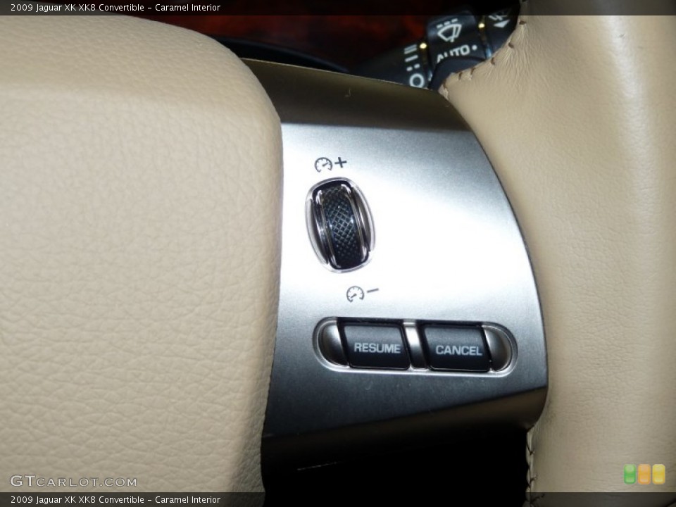 Caramel Interior Controls for the 2009 Jaguar XK XK8 Convertible #53867287