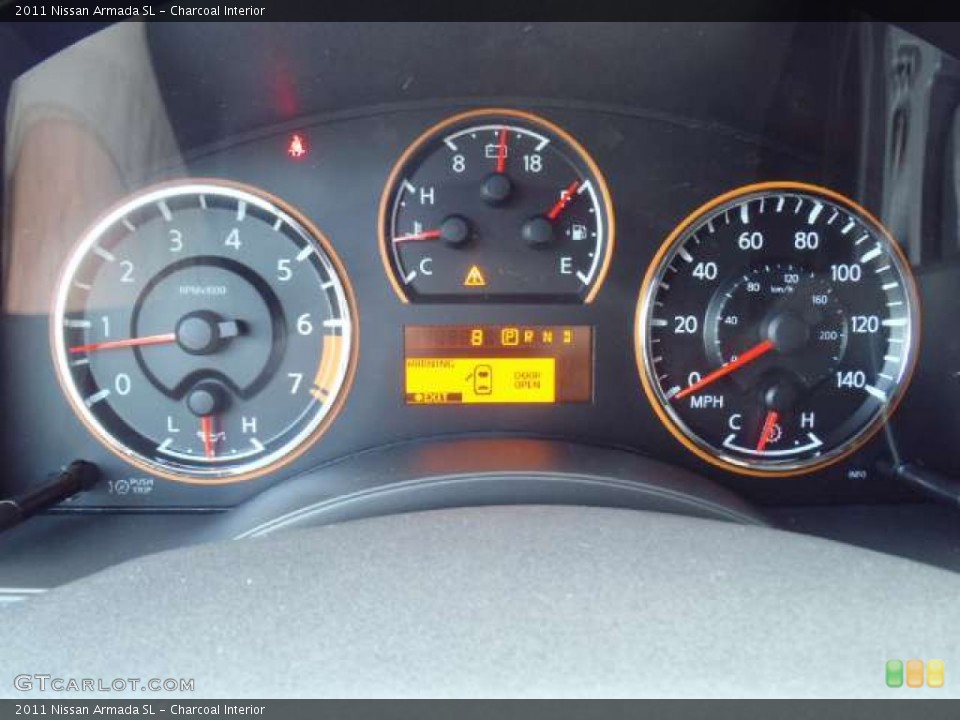 Charcoal Interior Gauges for the 2011 Nissan Armada SL #53870284