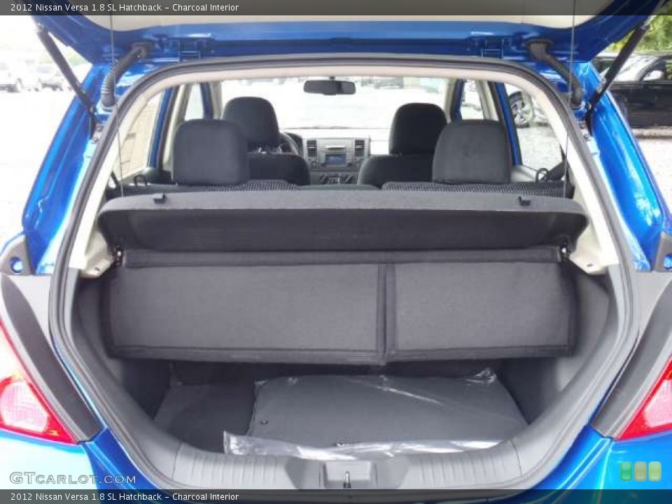 Charcoal Interior Trunk for the 2012 Nissan Versa 1.8 SL Hatchback #53871133