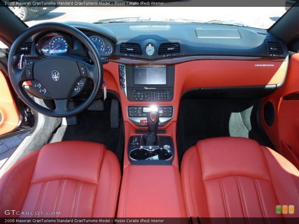 Rosso Corallo (Red) Interior Dashboard for the 2008 Maserati GranTurismo  #53871421