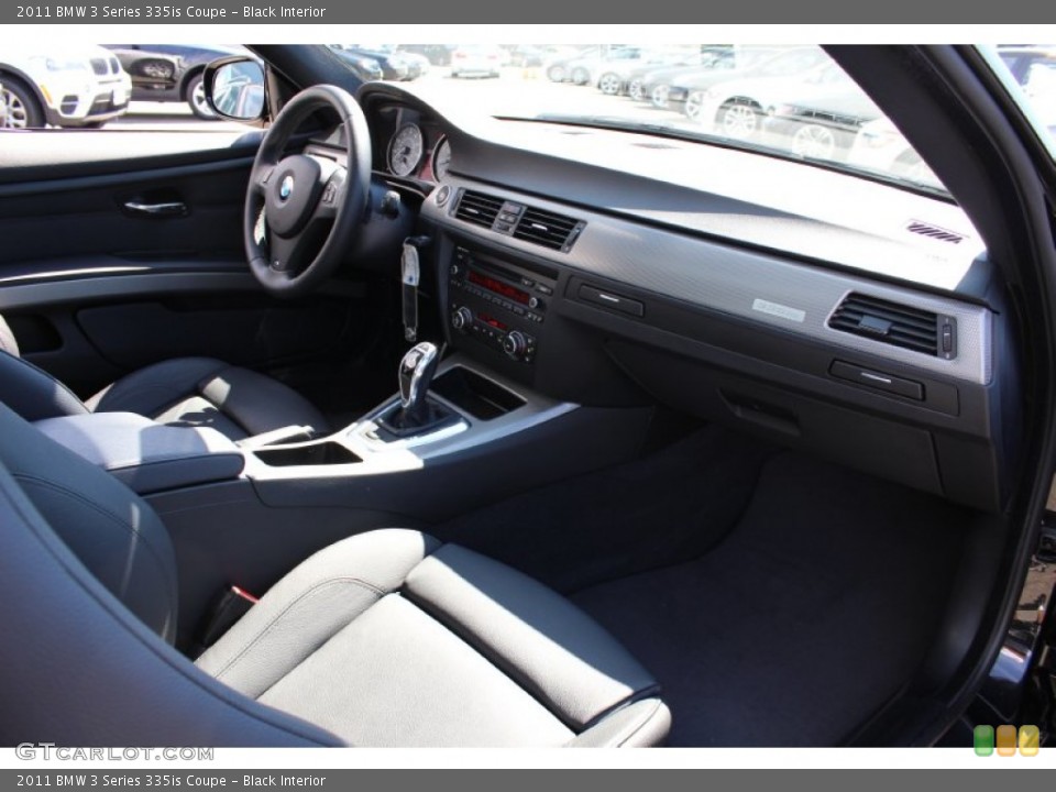 Black Interior Dashboard for the 2011 BMW 3 Series 335is Coupe #53871472
