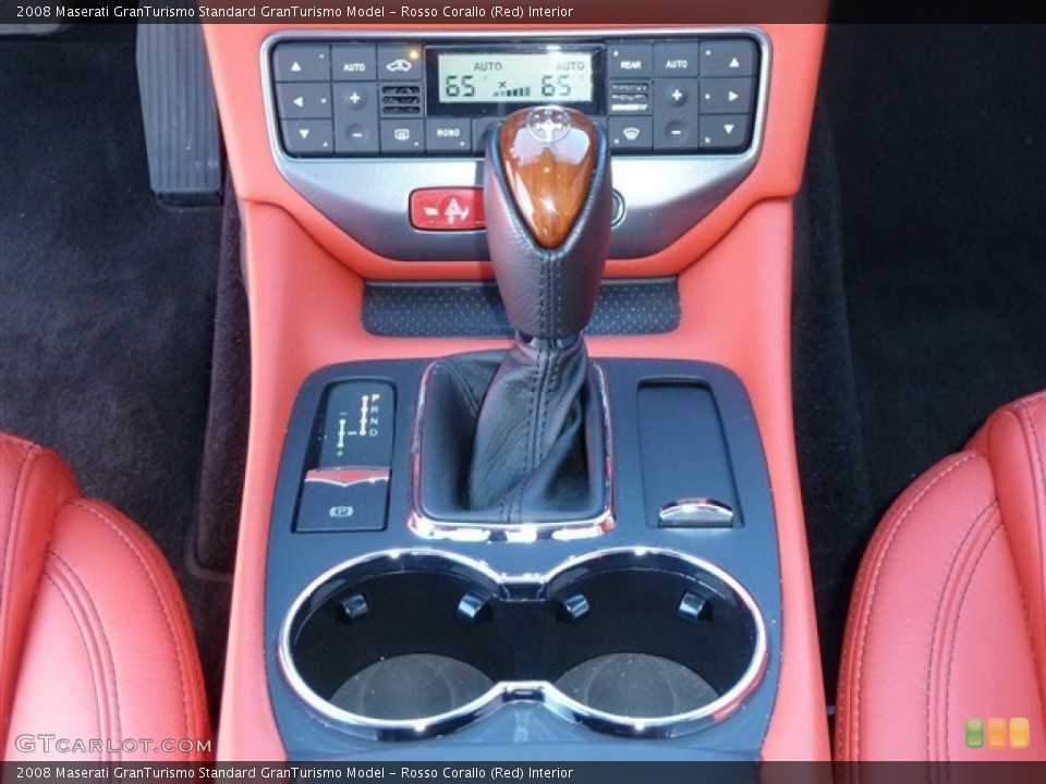 Rosso Corallo (Red) Interior Transmission for the 2008 Maserati GranTurismo  #53871481