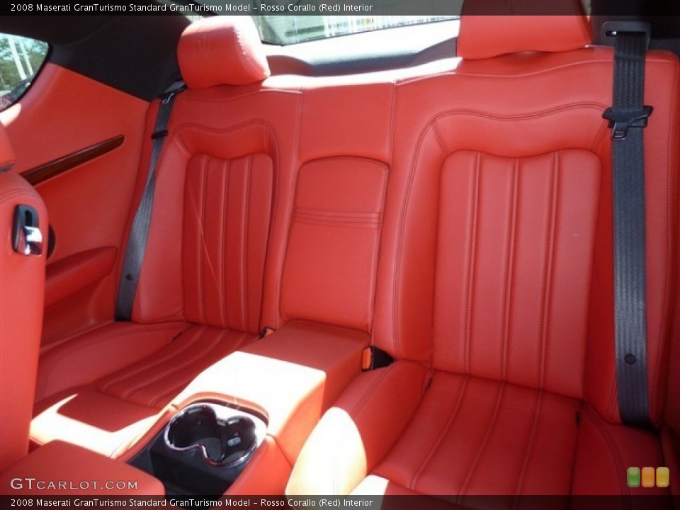 Rosso Corallo (Red) Interior Photo for the 2008 Maserati GranTurismo  #53871490