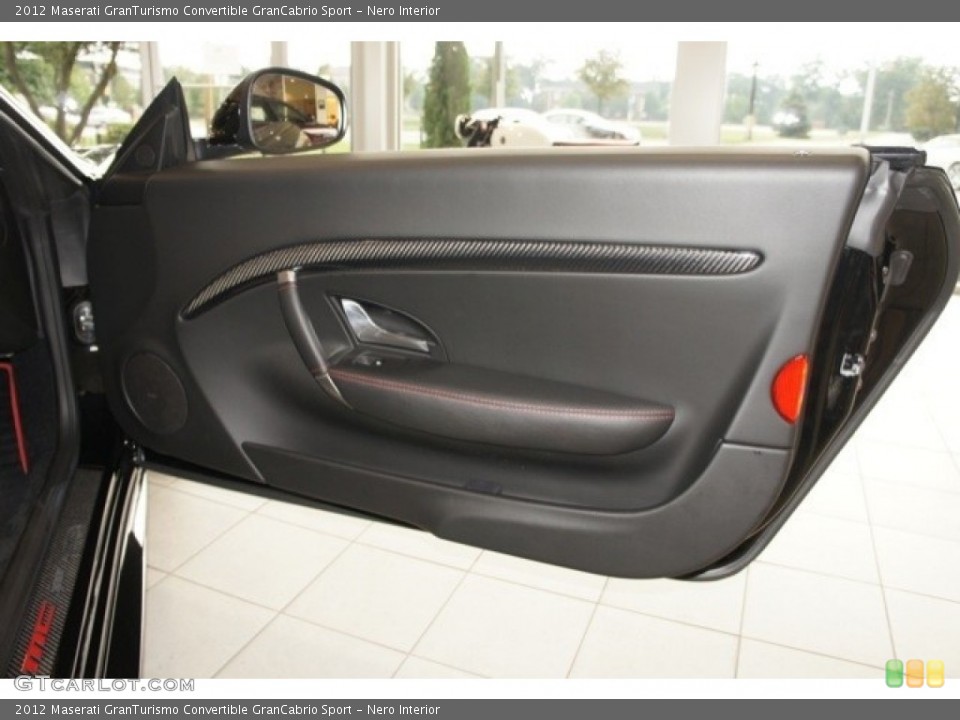 Nero Interior Door Panel for the 2012 Maserati GranTurismo Convertible GranCabrio Sport #53872138